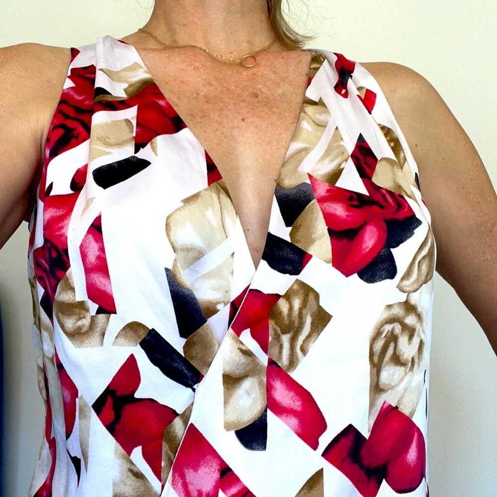 White House Black Market silk top